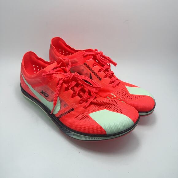 Nike ZoomX Dragonfly XC Cross Country Cleats Crimson Green DX7992-600 Size 9.5 - Picture 1 of 5
